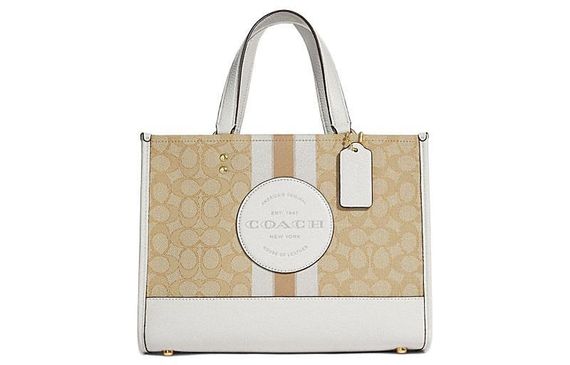 COACH Dempsey 30 Logo Tote