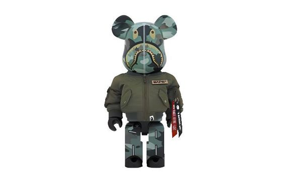 BE@RBRICK x BAPE x ALPHA