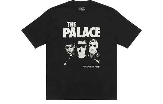 PALACE FW22 Greatest Hits T-shirt Black T
