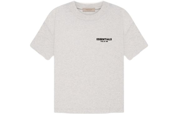 Fear of God Essentials SS22 Tee Light Oatmeal Logo T