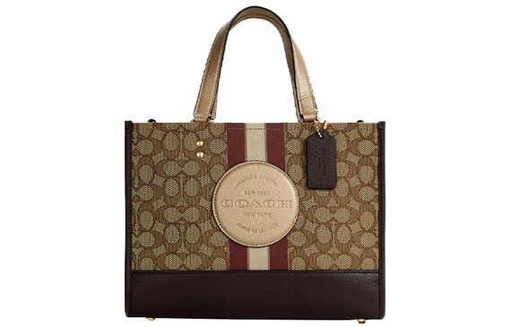 COACH Dempsey 29 Logo Tote