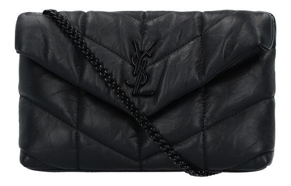YSL YSL LouLou Puffer Logo