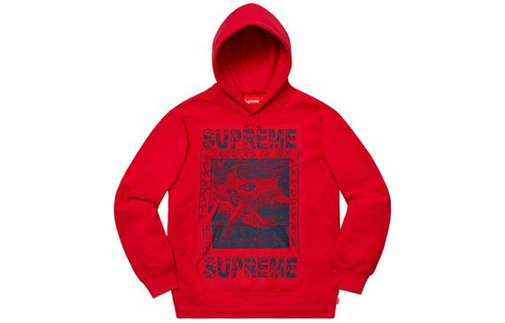 Supreme FW19 Week 2 Doves Hooded Sweatshirt
