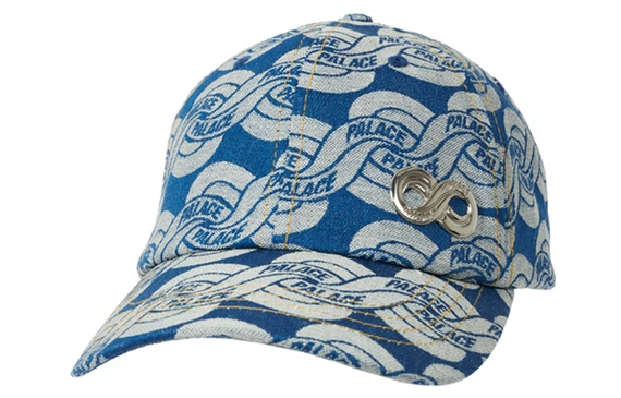 PALACE INFINITY DENIM 6 PANEL STONE WASH