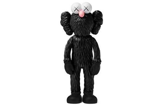 KAWS kaws BFF Open Edition Vinyl Figure Black