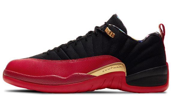 Jordan Air Jordan 12 retro low se &quot;black and metallic gold&quot; TPU
