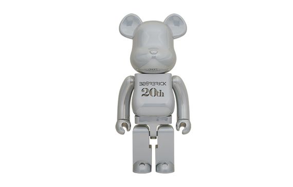 BE@RBRICK 1000% 20 DEEP CHROME Ver. 70cm