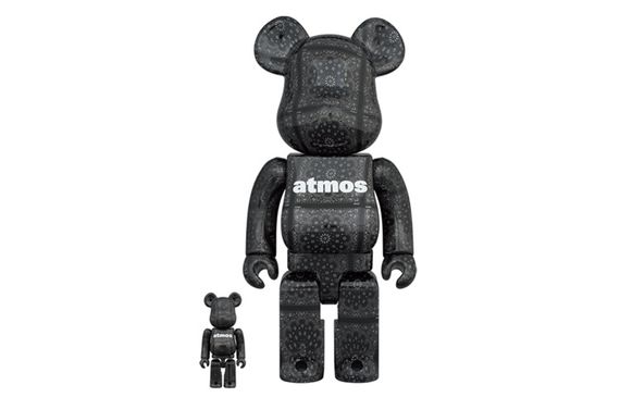 Atmos x BE@RBRICK BANDANA 100％+400％