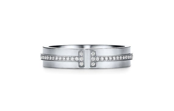 TIFFANY &amp; CO. T 18K 4.5mm