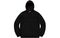 Supreme SS19 Set In Logo Hooded Sweatshirt Black Logo