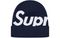 Supreme FW19 Week 7 Big Logo Beanie logo