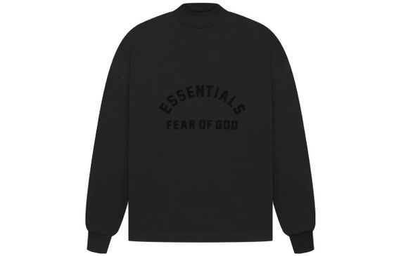 23 Fear of God Essentials The Black Collection SS23 Ls Tee Essentials Core S Jet Black T