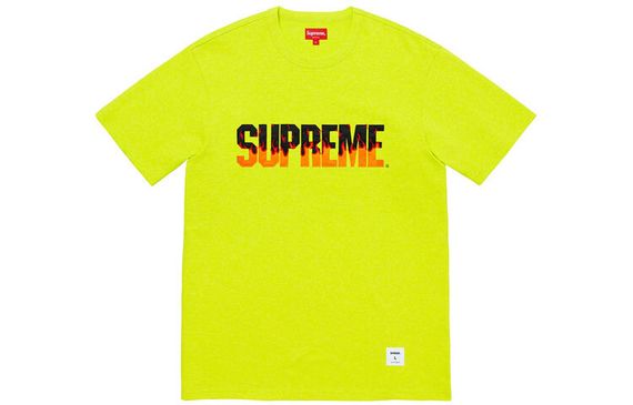 Supreme FW19 Week 1 Flame S/S Top logo T
