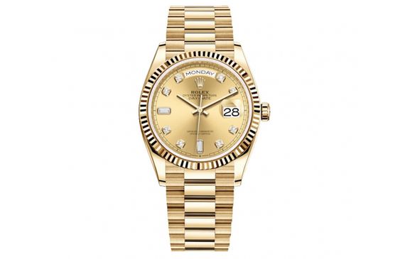 ROLEX 100 36mm 18ct