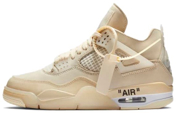 OFF-WHITE x Jordan Air Jordan 4 &quot;Sail&quot;