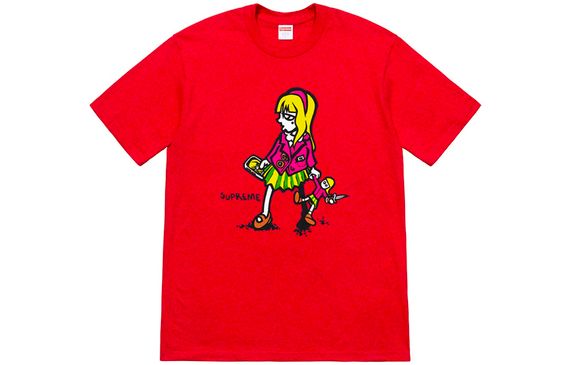 Supreme SS19 Suzie Switchblade Tee Red T