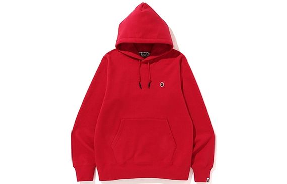 A BATHING APE Bape One Point Pullover Hoodie logo