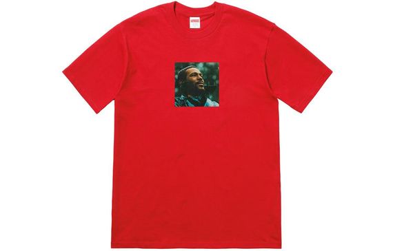 Supreme FW18 Marvin Gaye Tee Red T