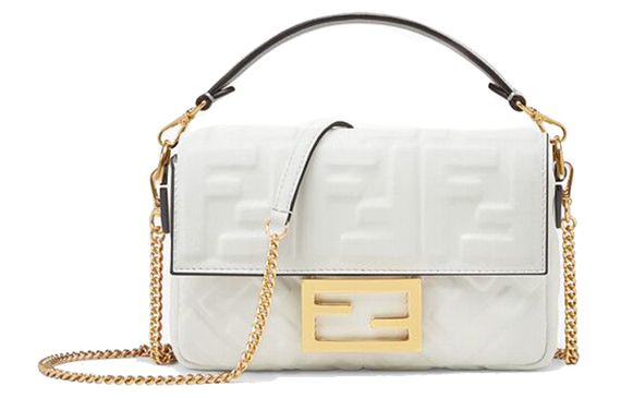 FENDI Baguette Logo FF