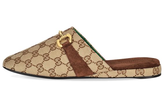 GUCCI GG Print Mules