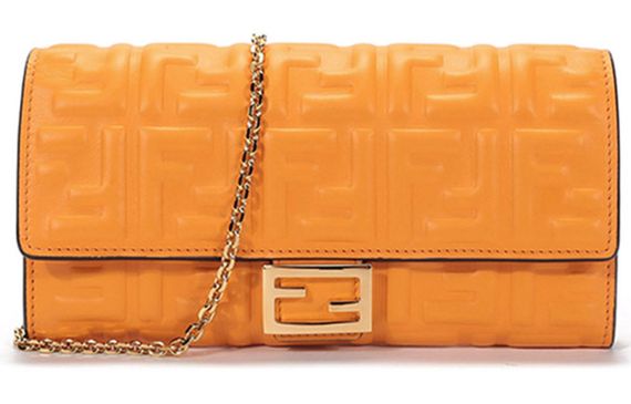 FENDI Baguette Logo FF