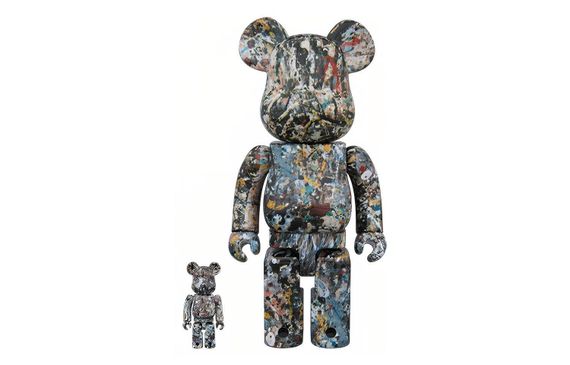 BE@RBRICK Jackson Pollock 2