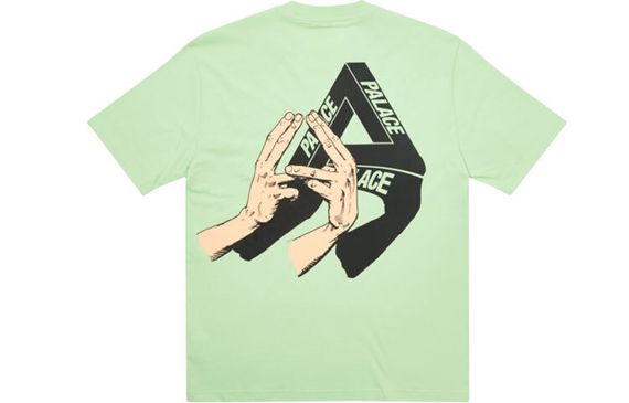 PALACE VALLEY OF THE SHADOWS T-SHIRT PISTACHIO T