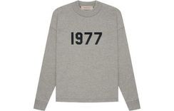 Fear of God Essentials 1977 SS22 L/s Tee Dark Oatmeal T