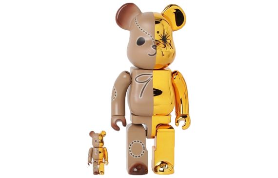 MIHARA YASUHIRO x BE@RBRICK 100%+400%