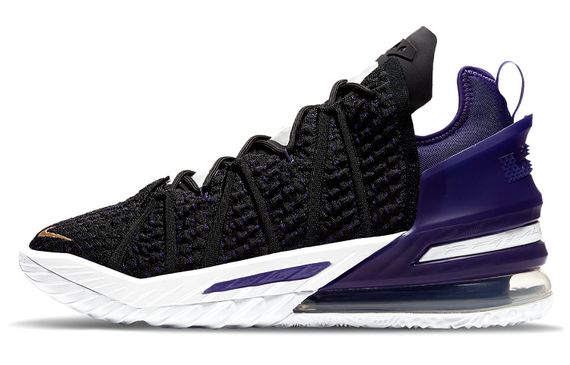 Nike Lebron 18 &quot;Lakers&quot; TPU Air Max /Air Zoom