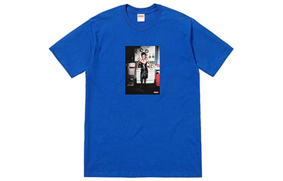 Supreme SS18 x Nan Goldin Nan as a dominatrix Tee Royal T