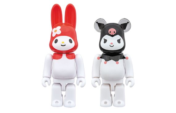 BE@RBRICK R@BBRICK MY MELODY Kuromi 2 100%