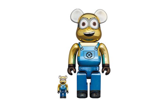 BE@RBRICK DAVE CHROME Ver 7cm,28cm,70cm