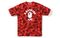 A BATHING APE Color Camo College Tee T