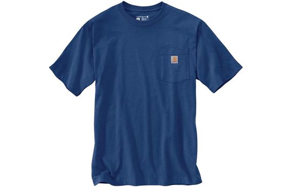 Carhartt K87 LOOSE FIT HEAVYWEIGHT SHORT-SLEEVE POCKET T-SHIRT Logo T