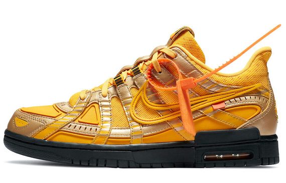 OFF-WHITE x Nike Rubber Dunk &quot;University Gold&quot;