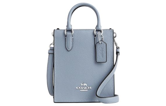 COACH North/South 14 Logo Tote