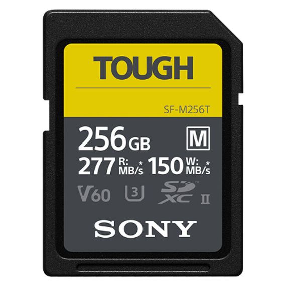 SONY 256GB SD SF-M256T/T1 M TOUGH U3 V60 277M