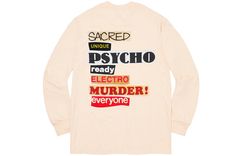 Supreme SS20 Week 1 Sacred Unique L/S Tee T