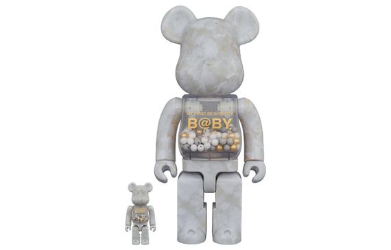 BE@RBRICK MY FIRST BE@RBRICK B@BY MARBLE 100%400% 7/28cm