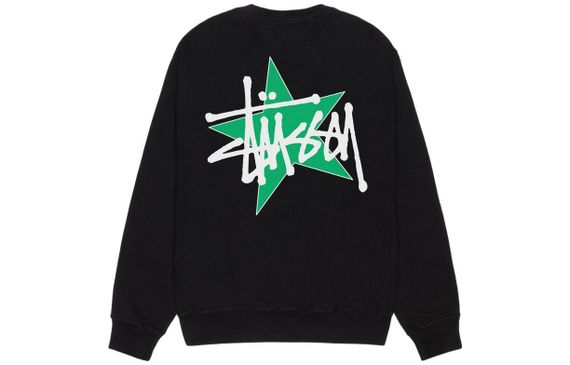 Stussy FW23 STAR CREW PIGMENT DYED Logo