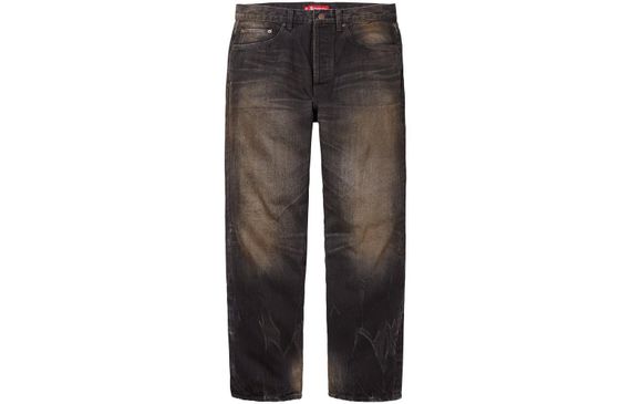 Supreme FW23 DISTRESSED LOOSE FIT SELVEDGE JEAN