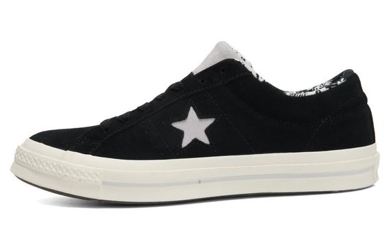 Converse One Star Tropical Feet Black White