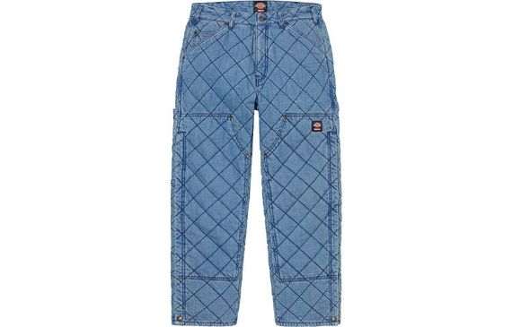 Supreme FW21 Week 18 x Dickies Quilted Denim Work Pant