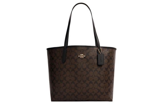 COACH City 33 Logo Tote