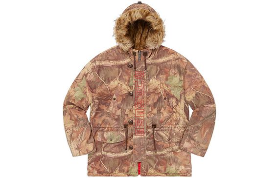 Supreme FW19 Week 15 Spellout N-3B Parka