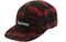 Supreme FW18 Harris Tweed Camp Cap Red Plaid