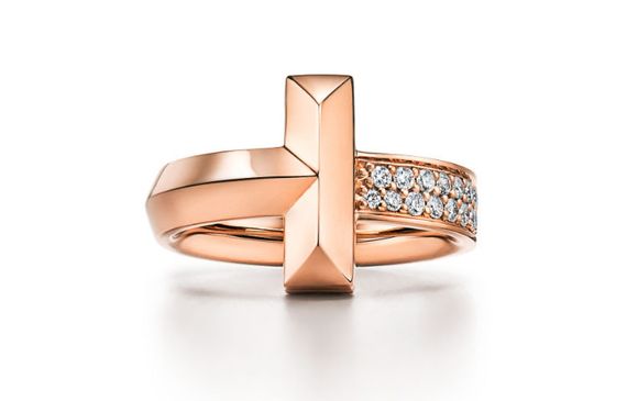 Tiffany &amp; Co. Tiffany T T1 18K 4.5mm