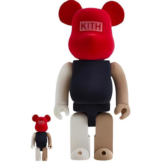 BE@RBRICK x KITH 400%100% 7cm/28cm