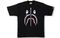 A BATHING APE Color Camo Shark Tee Black/Navy T